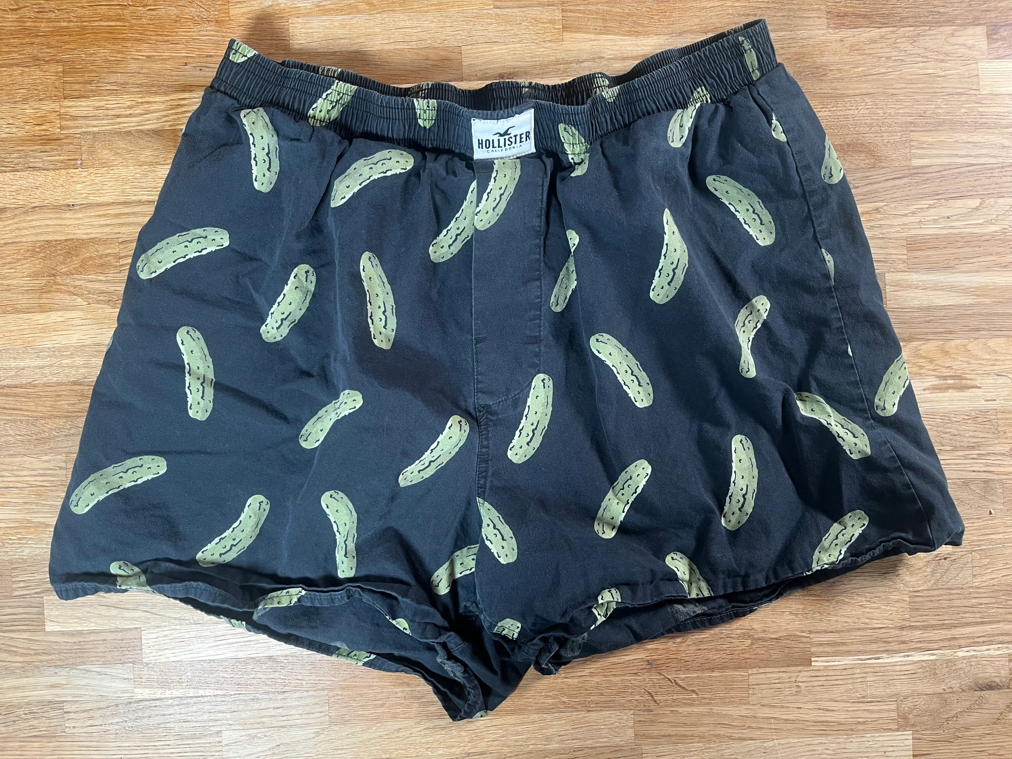 Navy Pickles Boxer Briefs - M