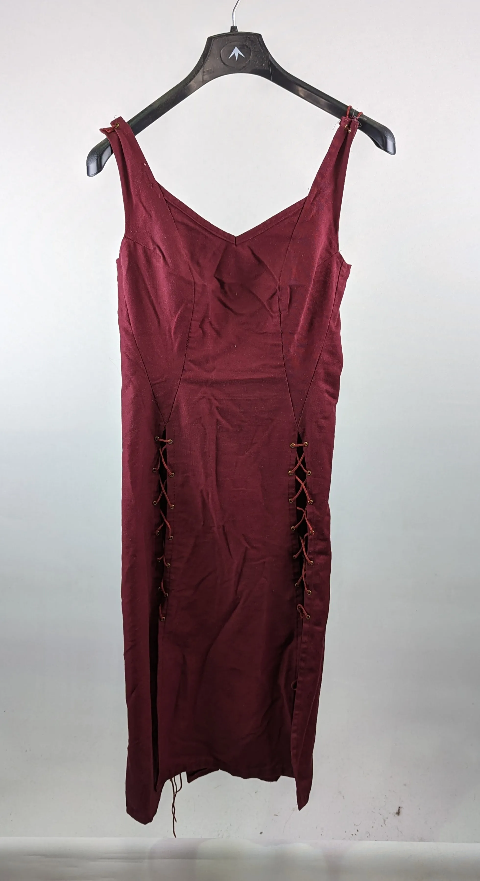 Wine Red Villager Dress