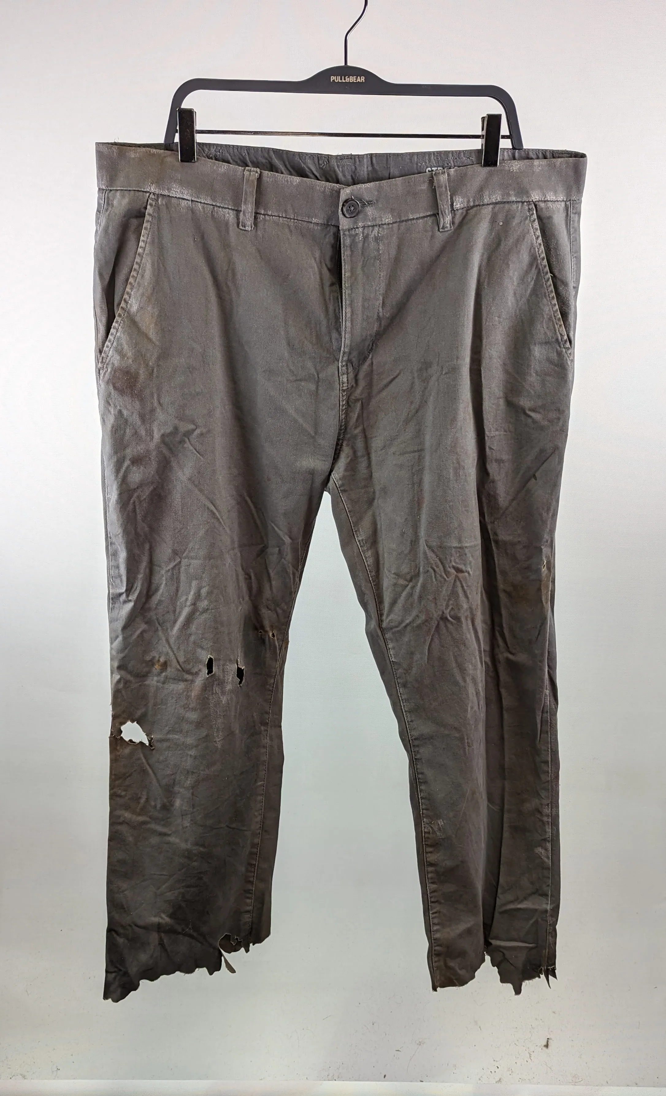 Grey/Brown Rag Trousers 