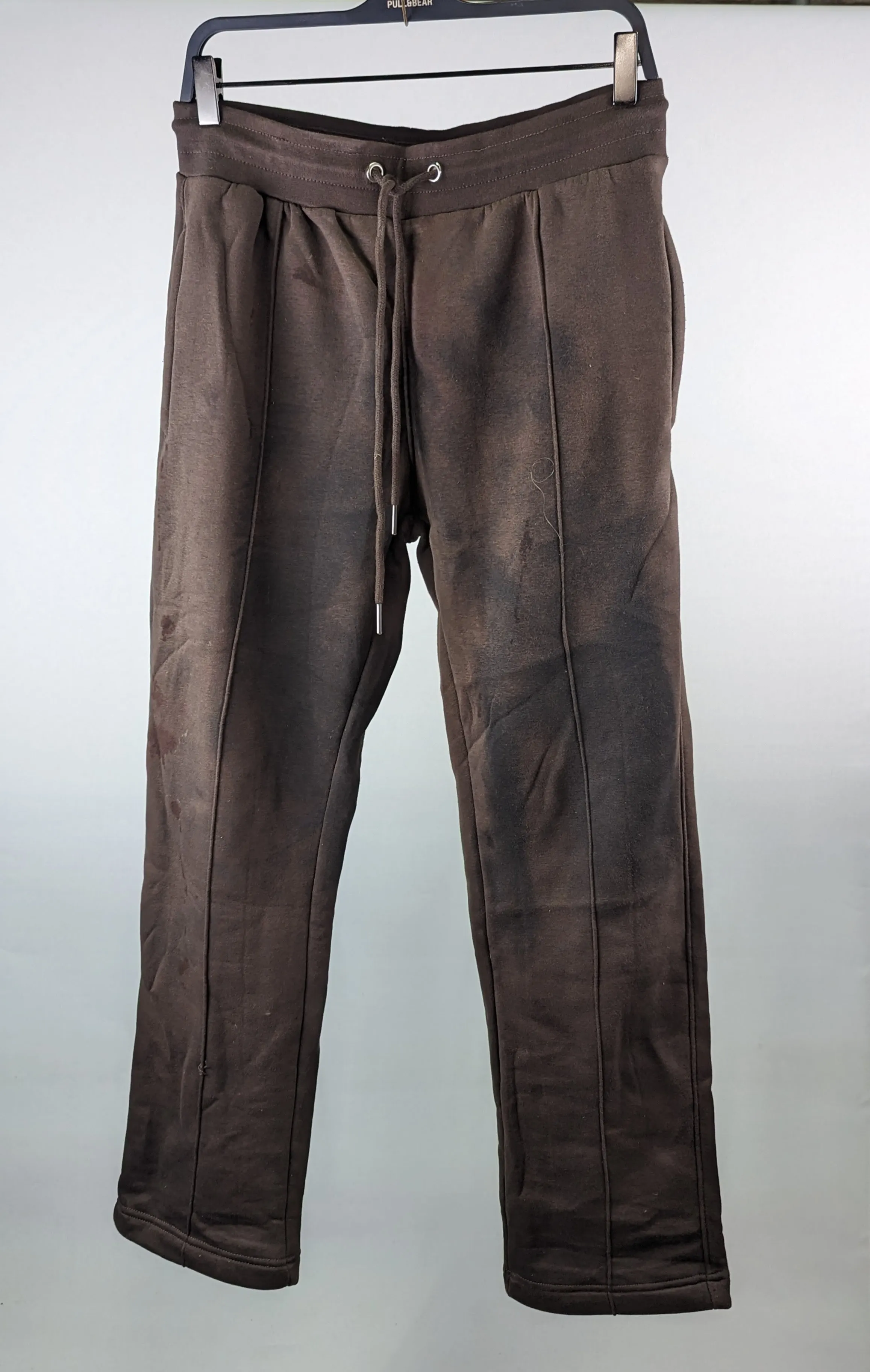 Brown Stretch Cotton Trousers 