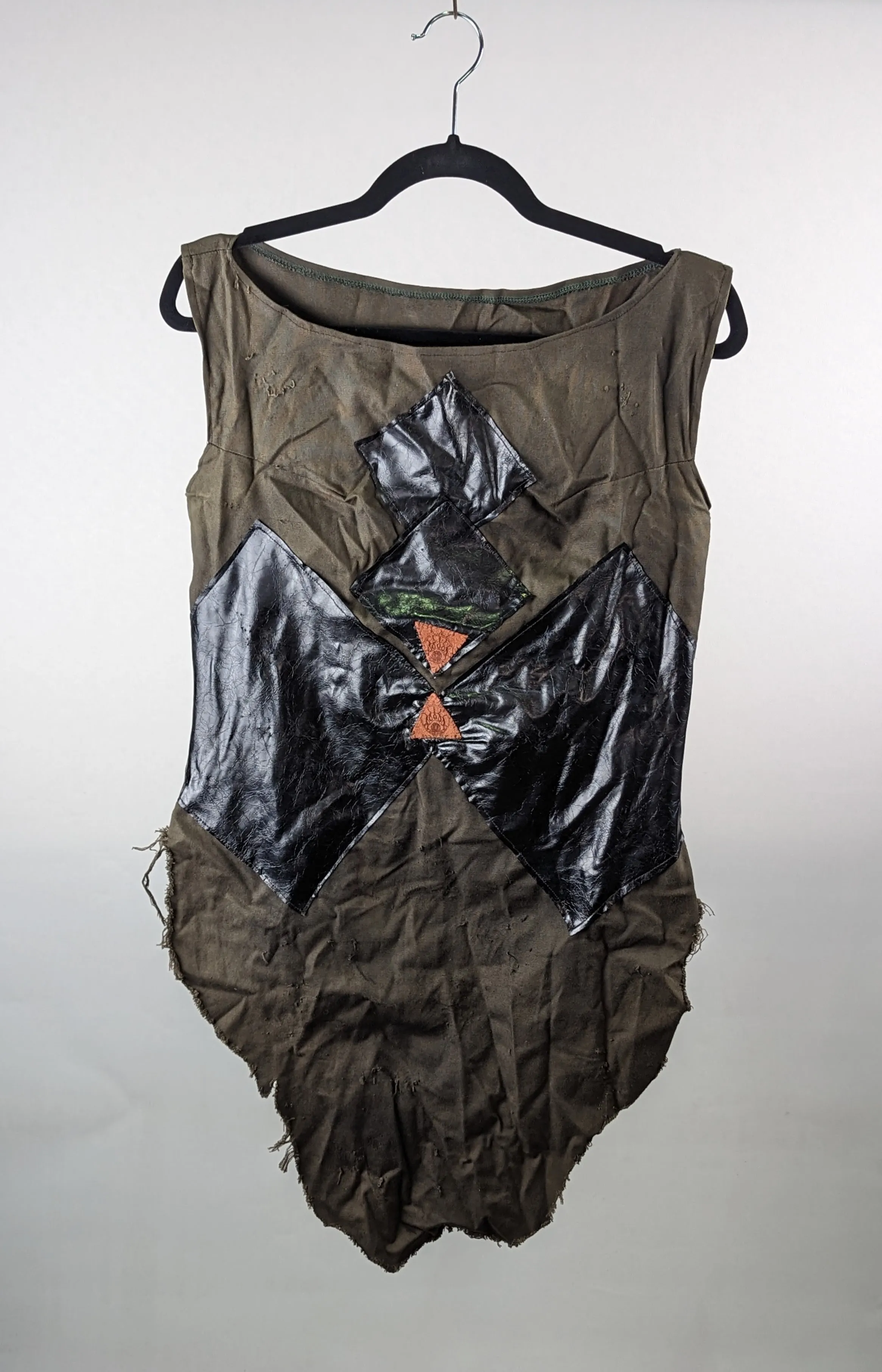 Military green Fantasy Top