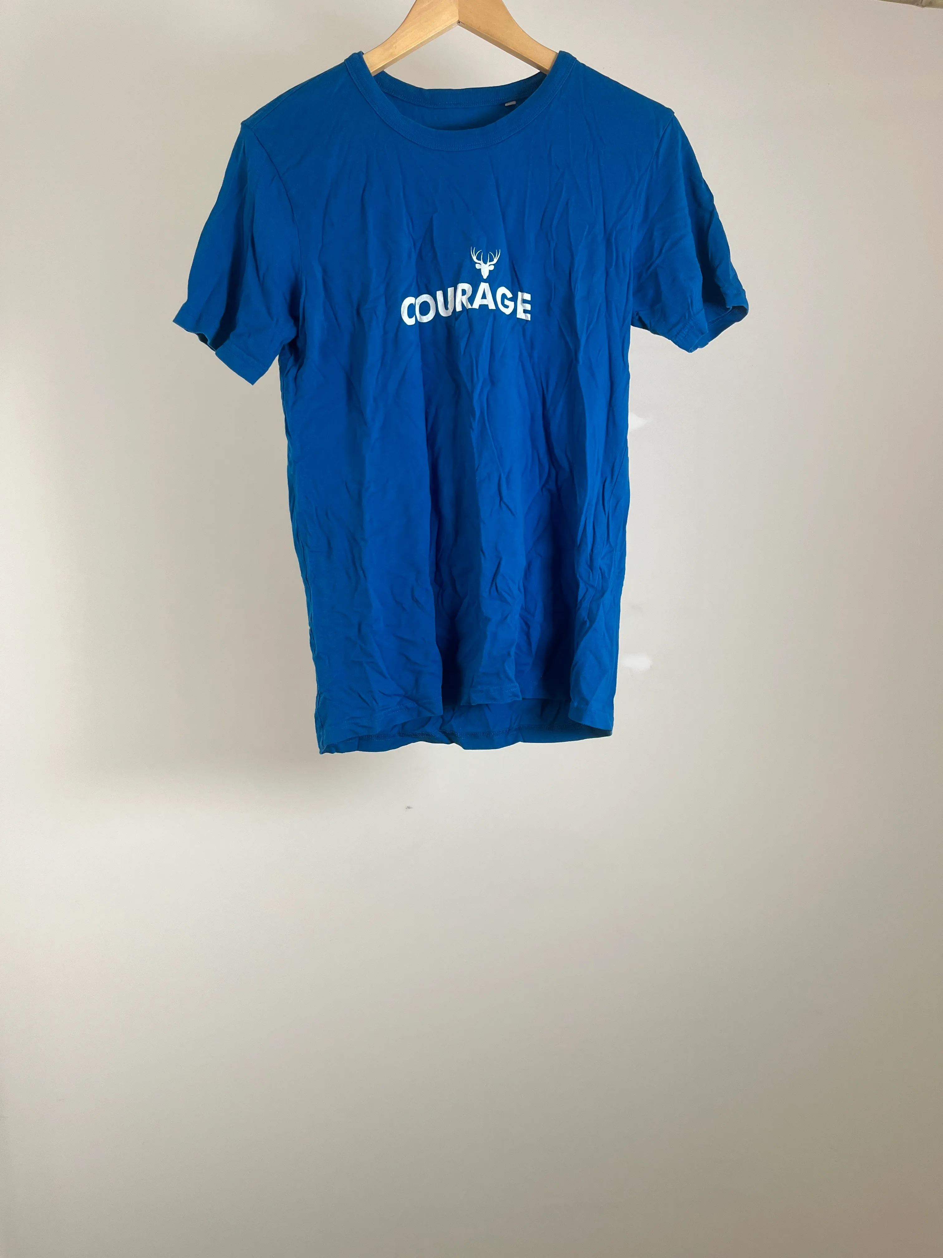 Bright Blue Courage Tee - M