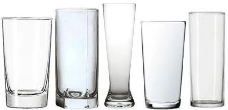 Cristalería y Vasos