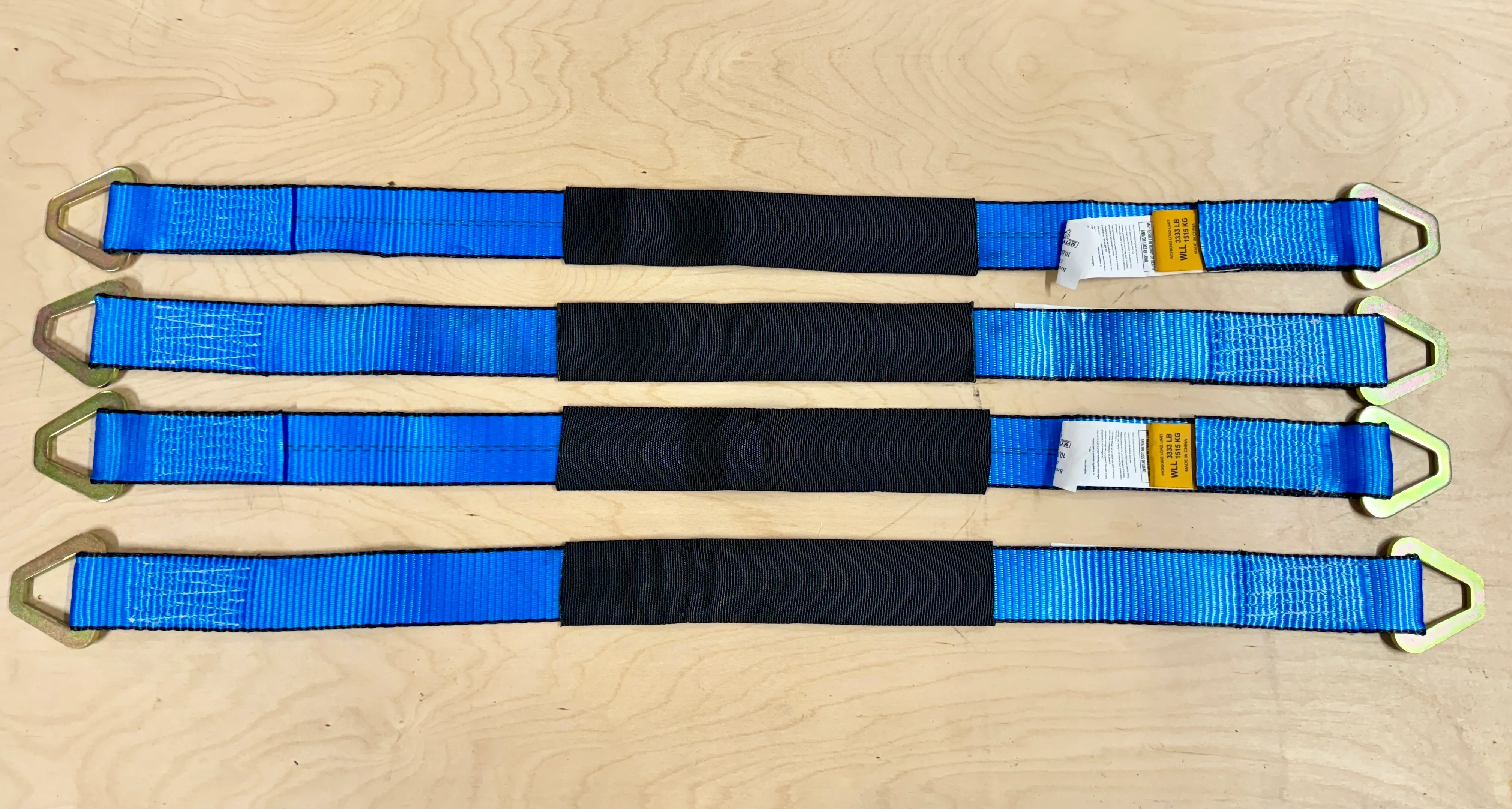 (4) Axle Straps