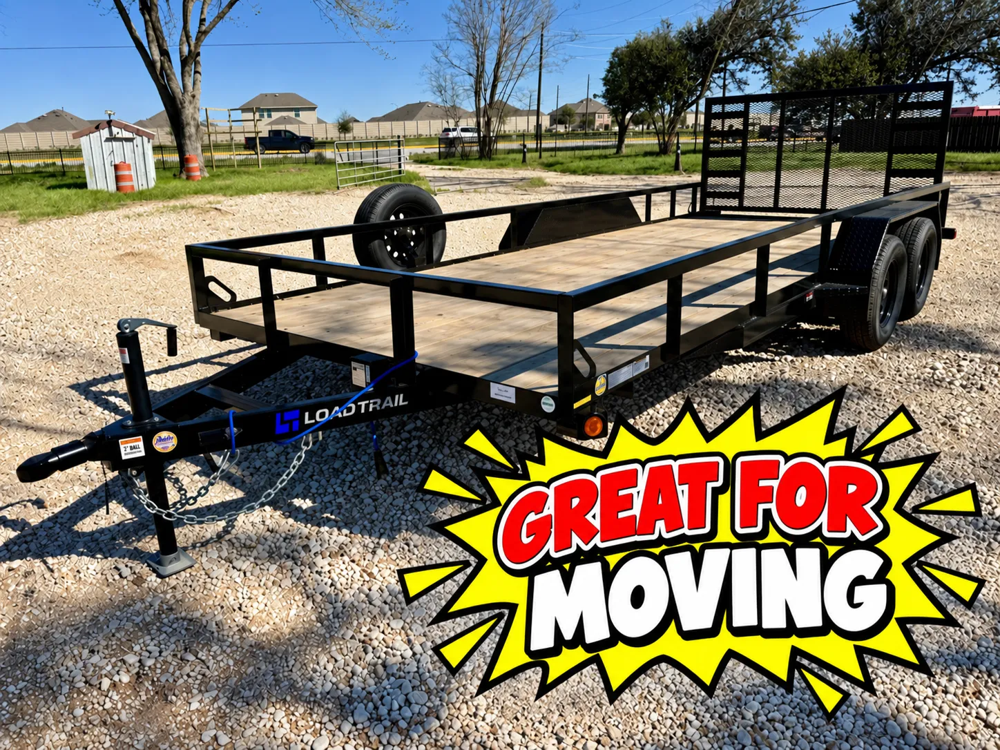 Utility Trailer - 18 ft.