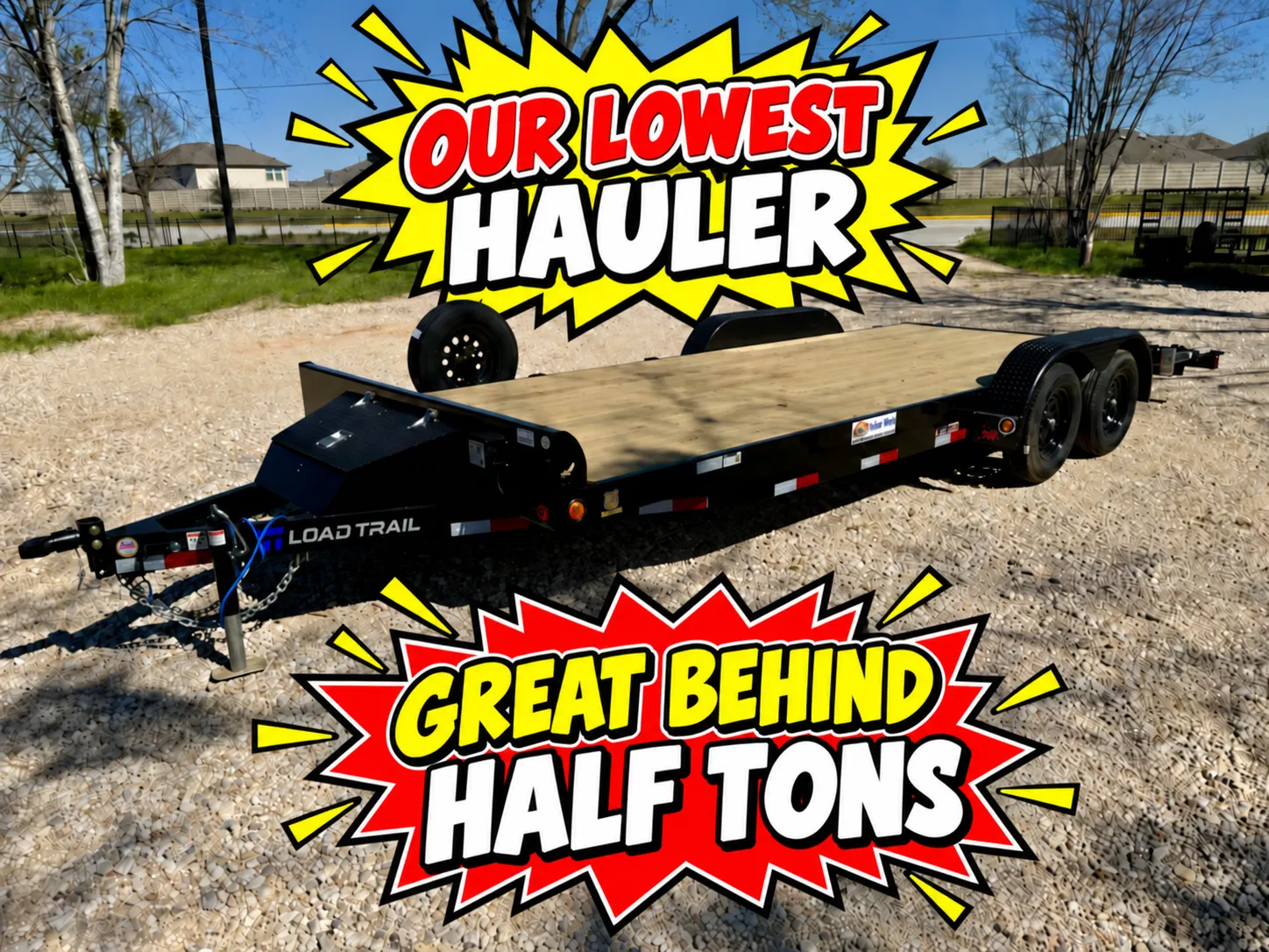 Lightweight Car Hauler - 20 ft.