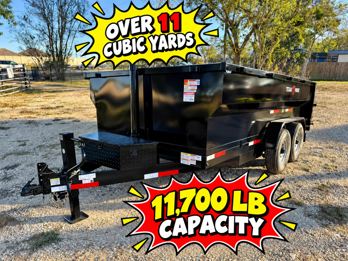 Dump Trailer - 14 ft.