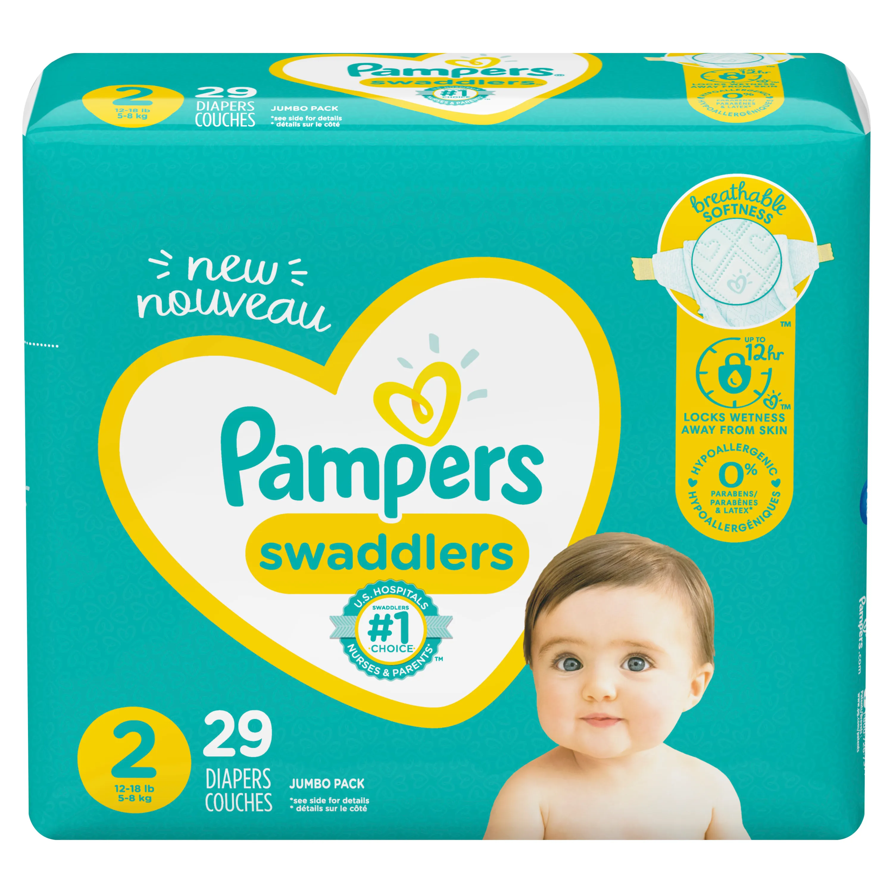 Pampers Swaddlers Size 2