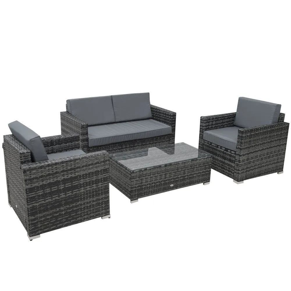 Rattan sofa set