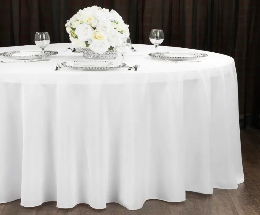 Tablecloth Polyester Round 120"