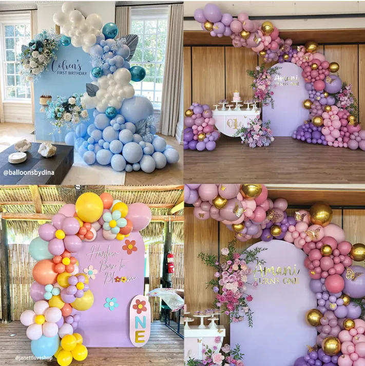 Metal Arch Wall 5x6ft