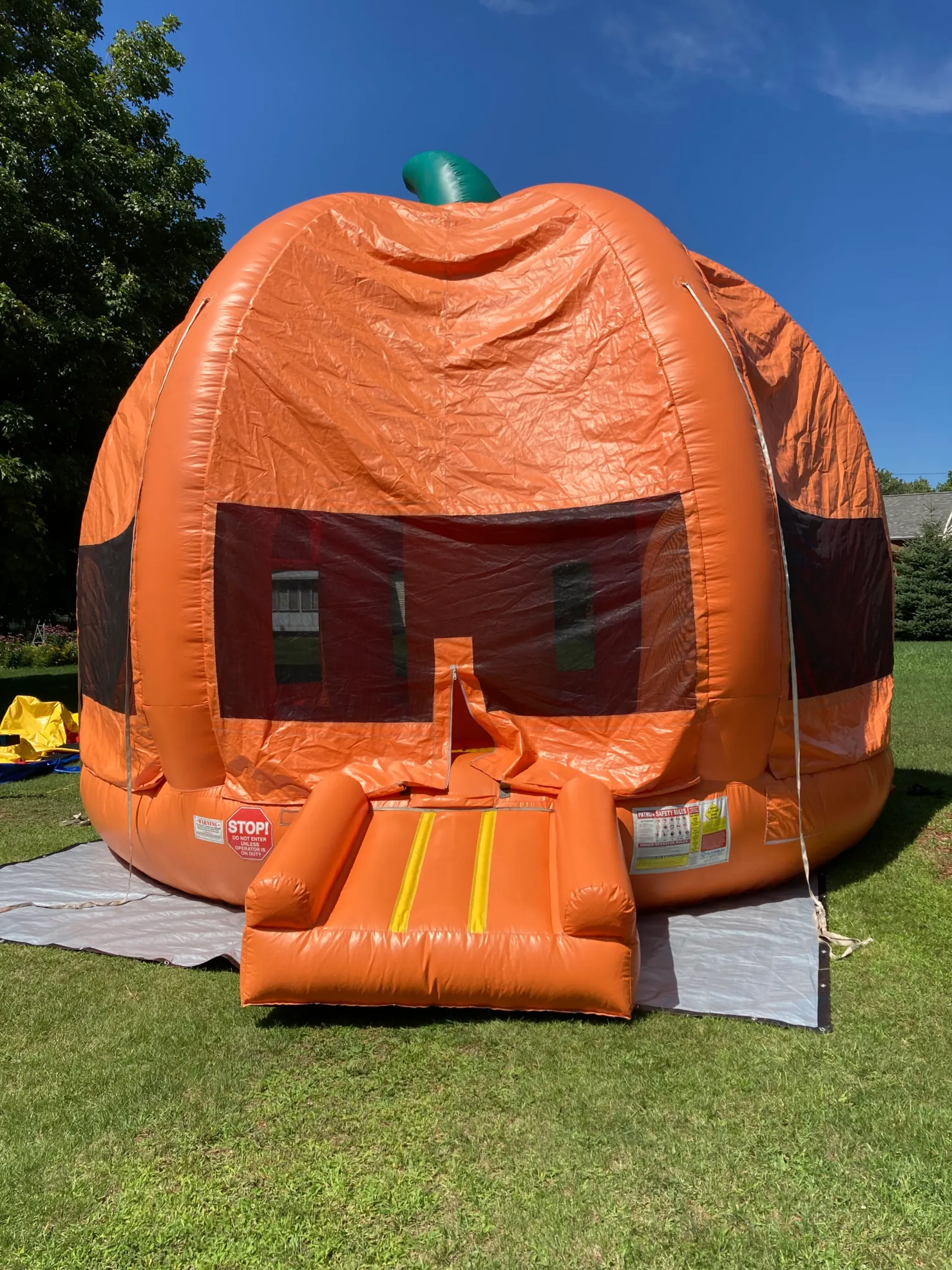 Pumpkin Bounce House