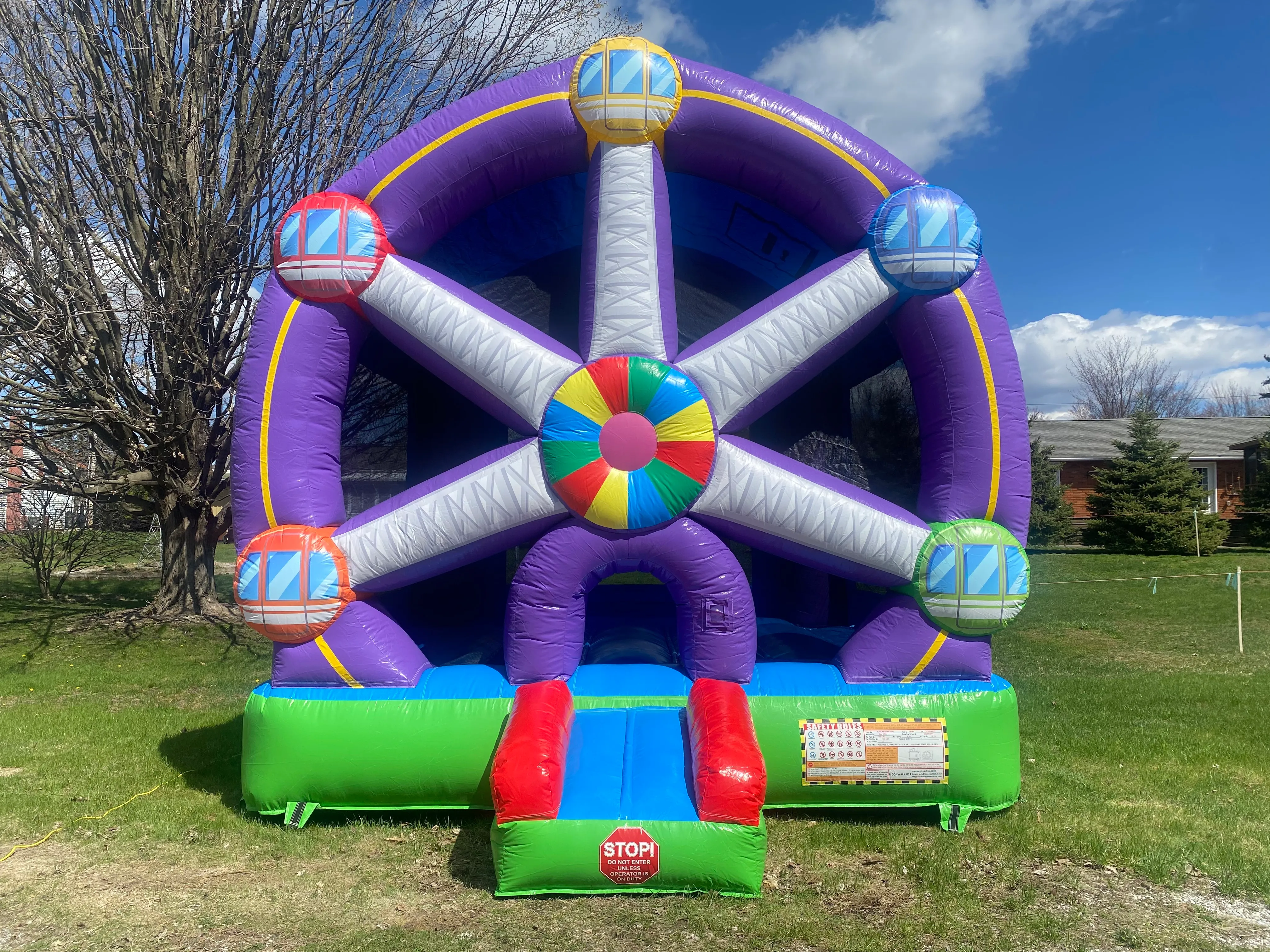 Ferris Wheel Bounce House 