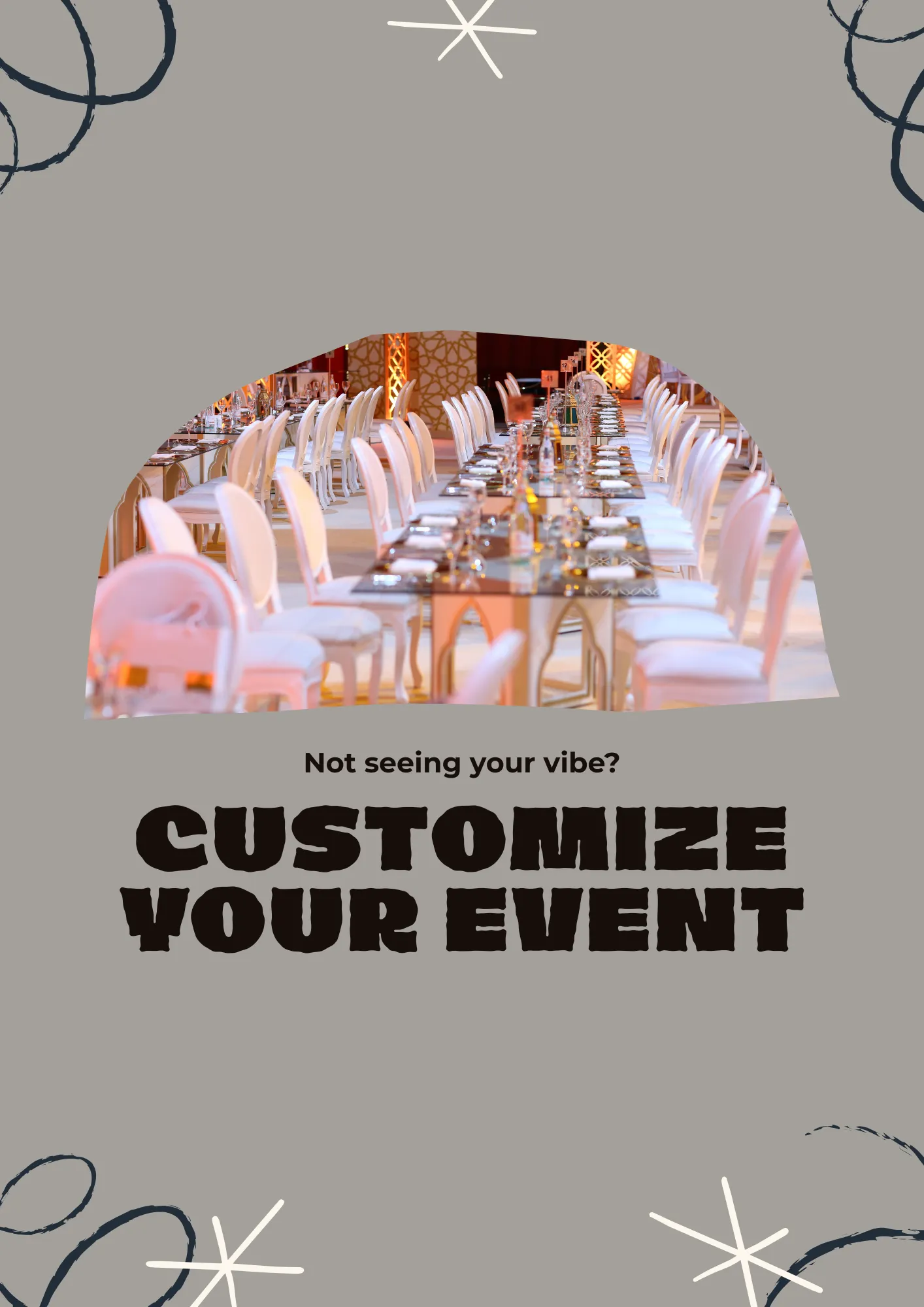 Customize Your Event