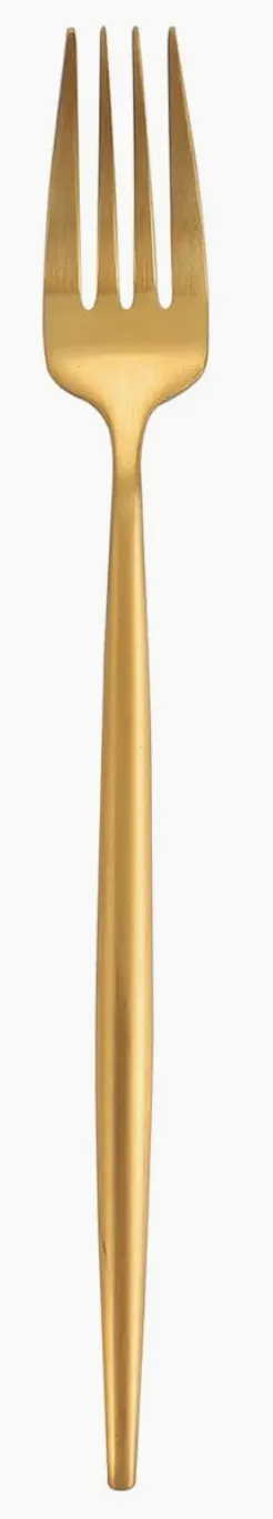 Modern Gold Dinner Fork