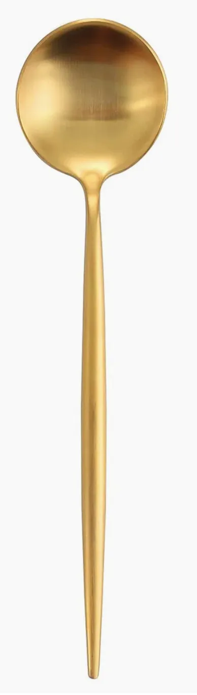 Modern Gold Dinner Spoon
