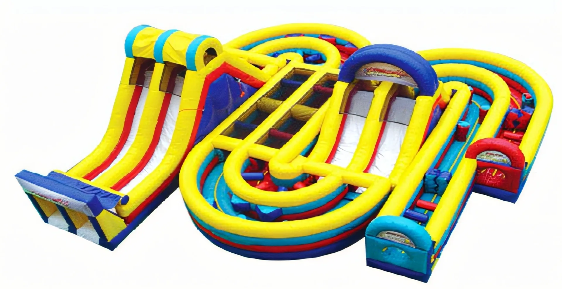 Giant Racetrack Obstacle Course