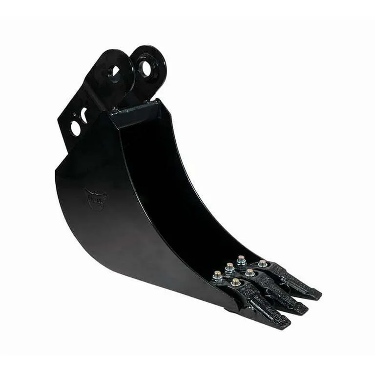 "12" Trenching Bucket. Pin-On, 3 Bolt-On Teeth
