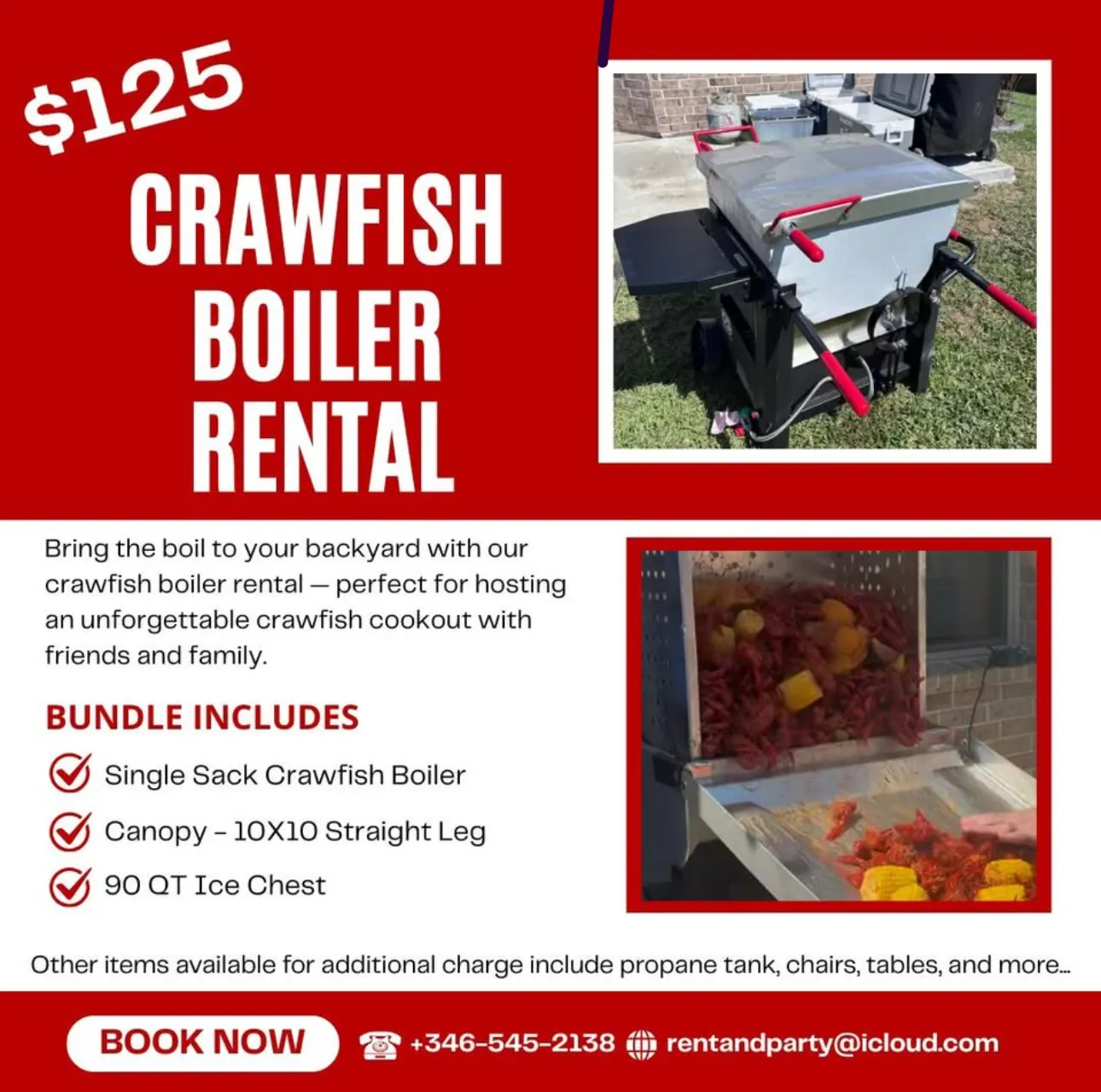 CrawFish Boil Party Bundle