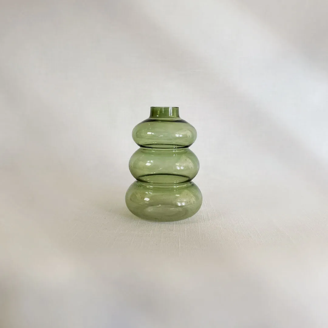 Glass Vase Green