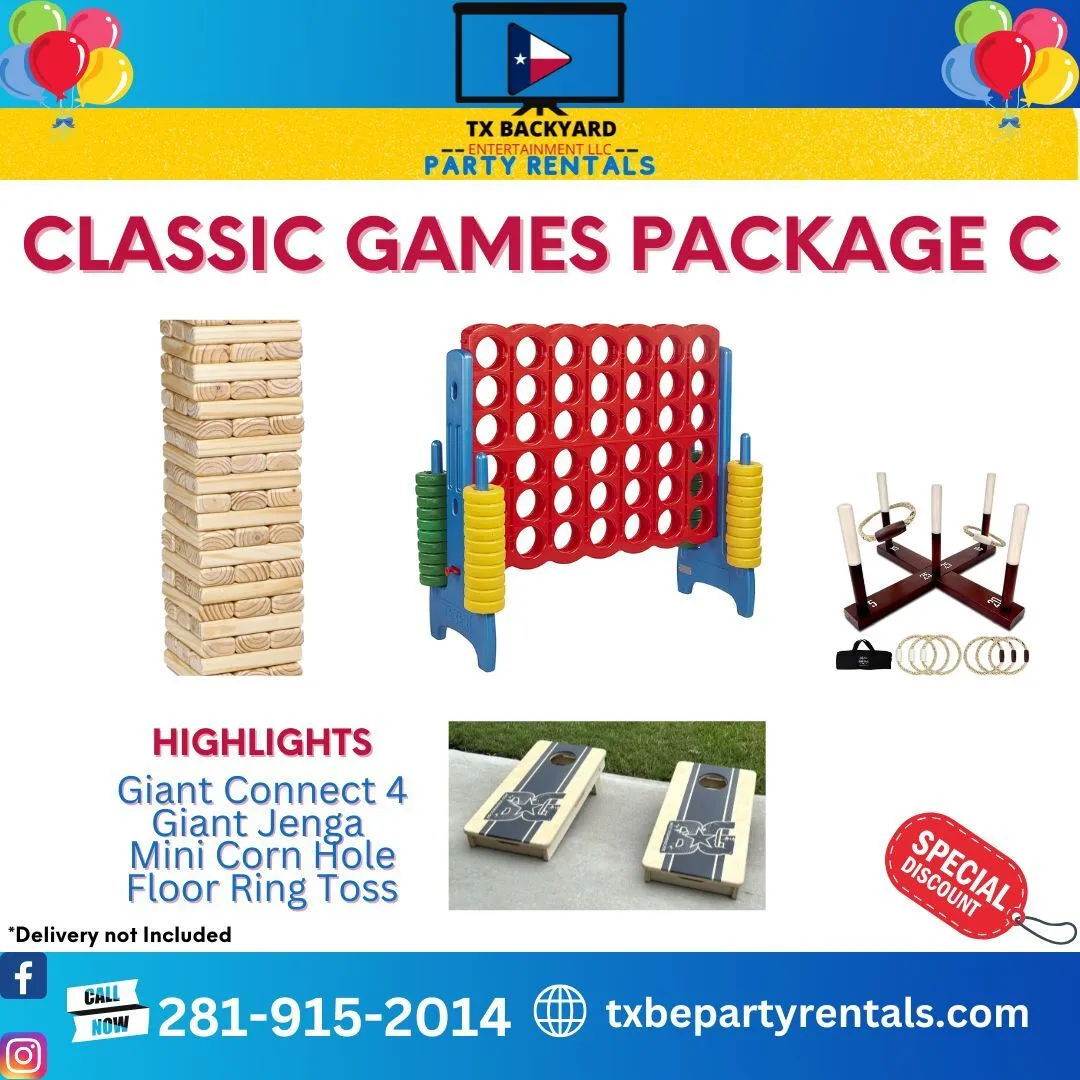Classic Outdoor Games Package C