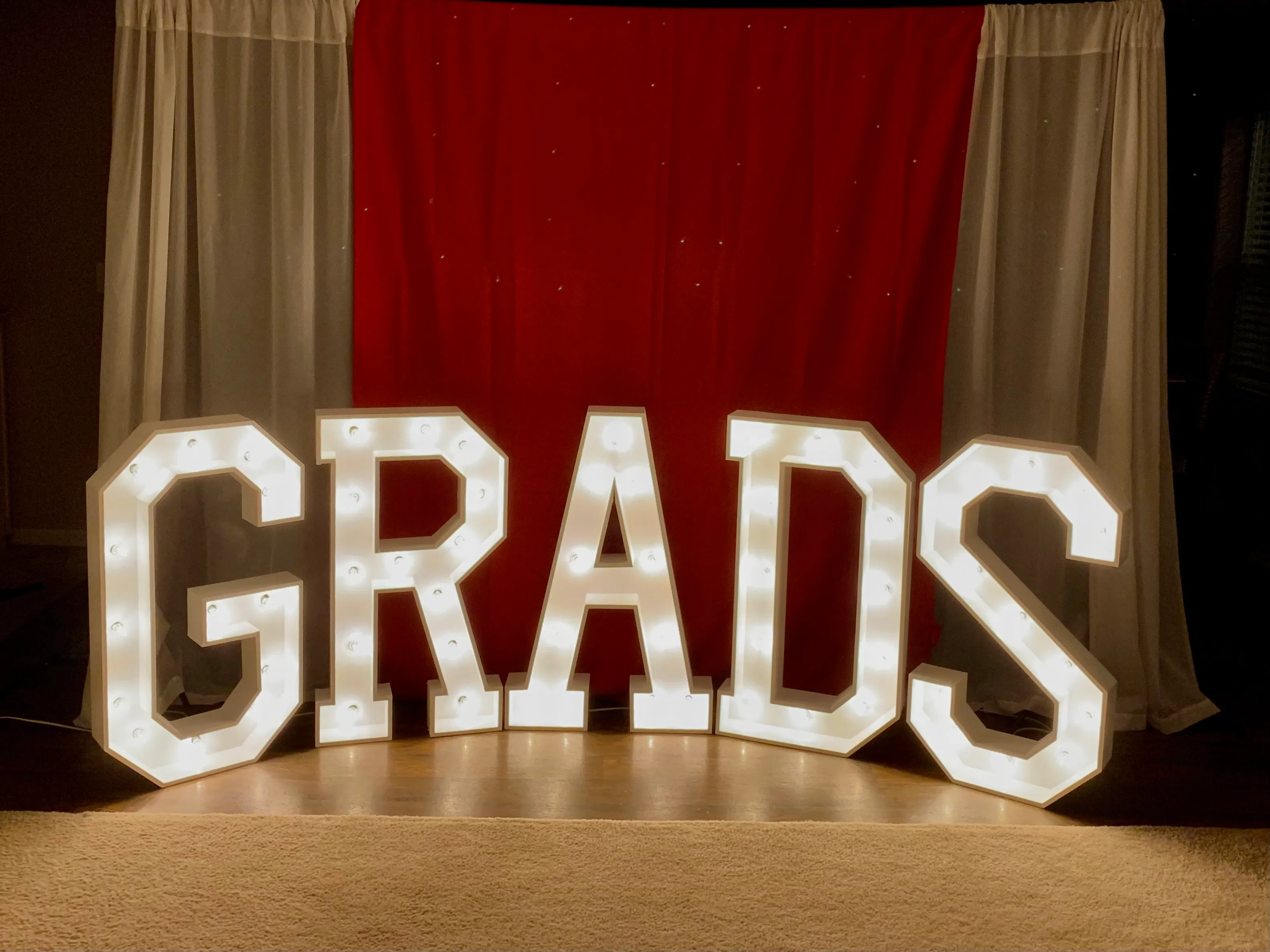 GRADS Marquee Letters 36in Package
