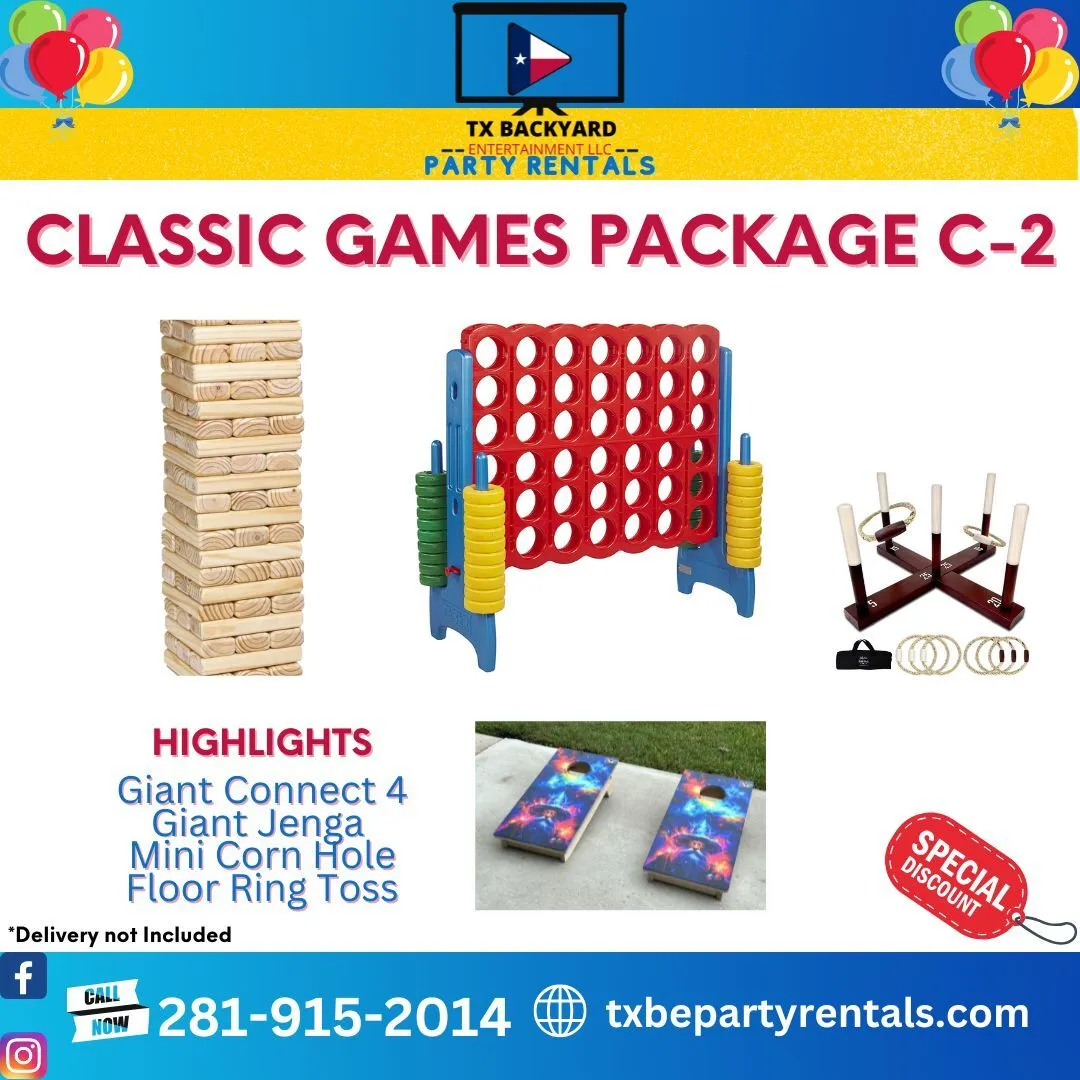 Classic Outdoor Games Package C-2
