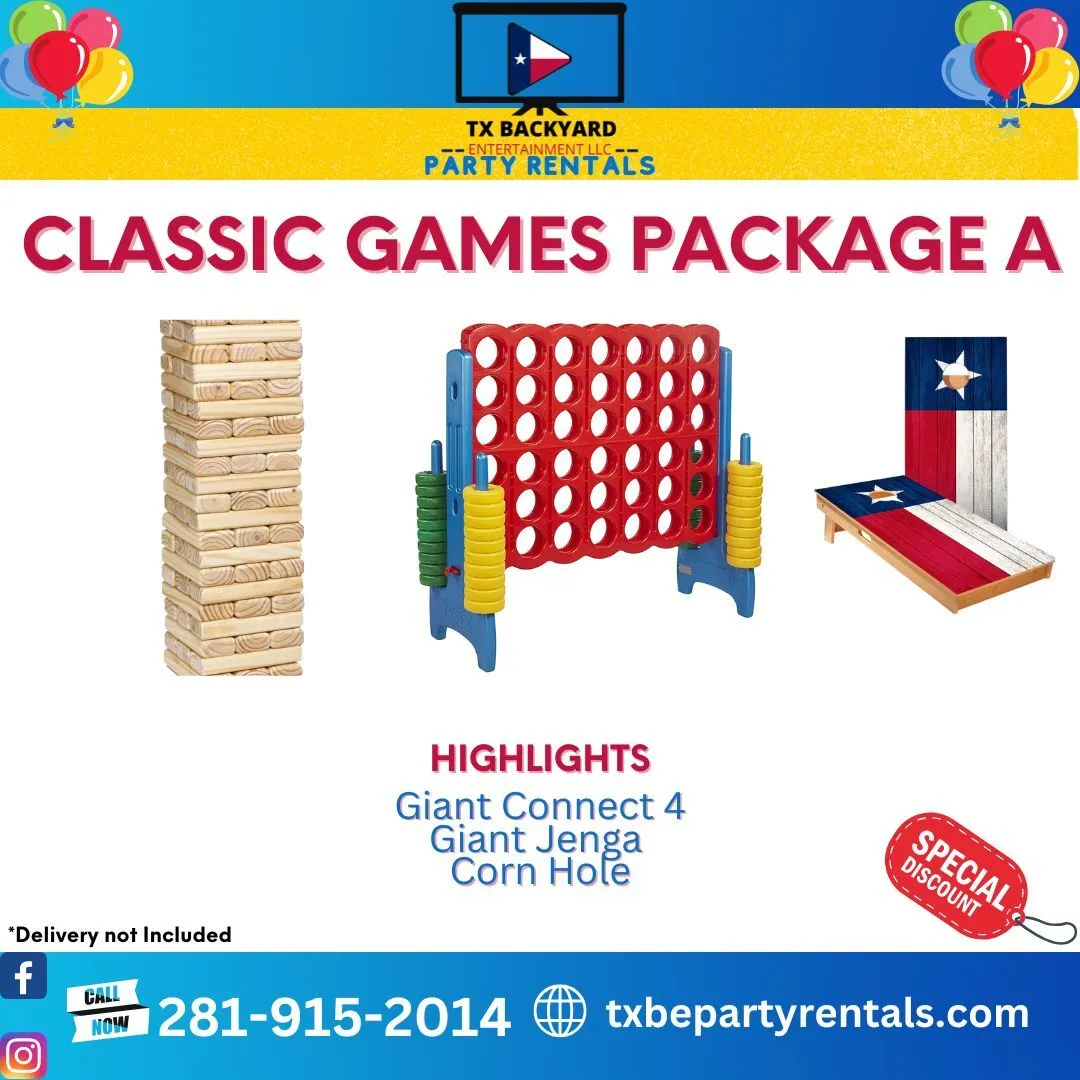 Classic Outdoor Games Package A