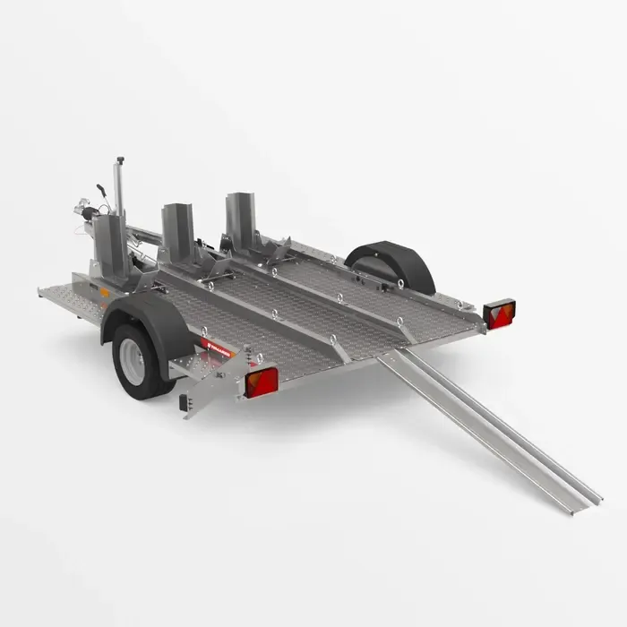 Motorradanhänger 1.300 kg - für 3 Motorräder