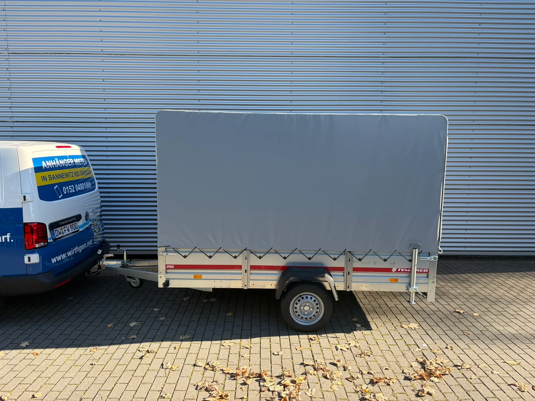 Planenanhänger 750 kg - Größe XXL