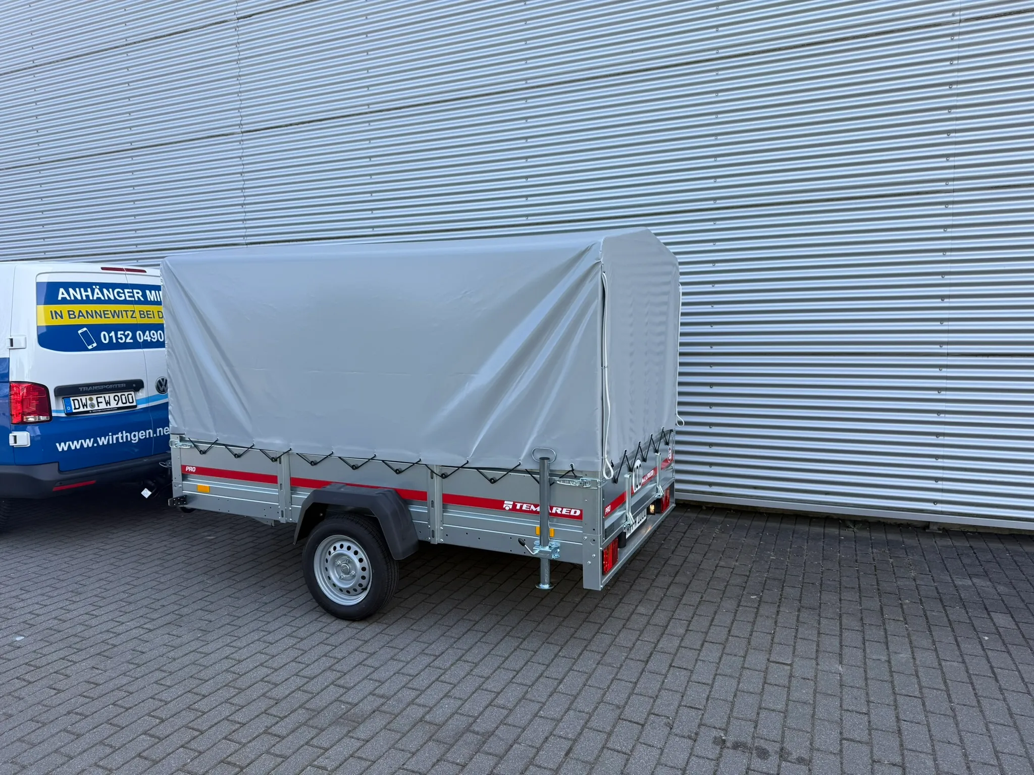 Planenanhänger 750 kg - Größe XL