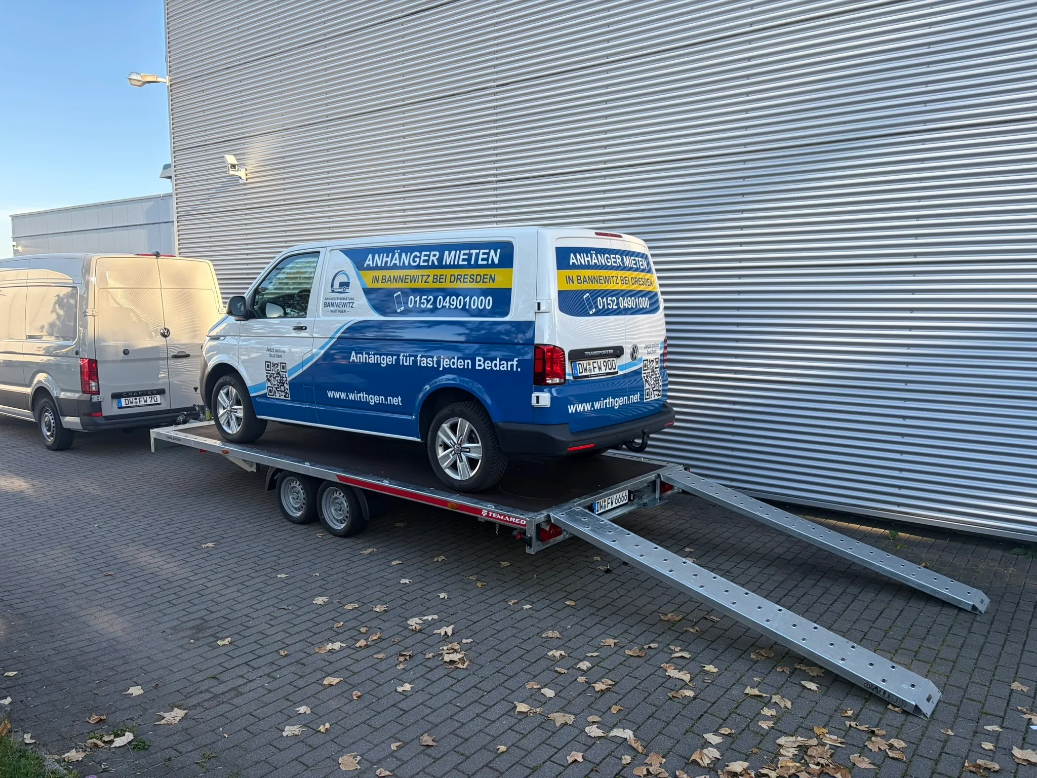 Fahrzeug-Plattformanhänger bis 3.500 kg
