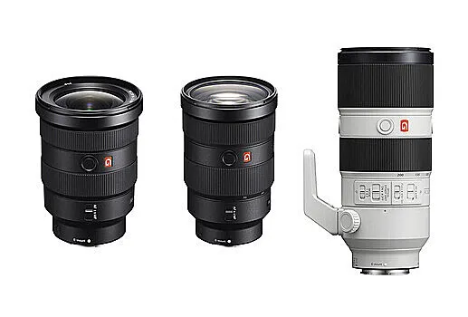 Sony G-Master Zoom 3 Lens Set