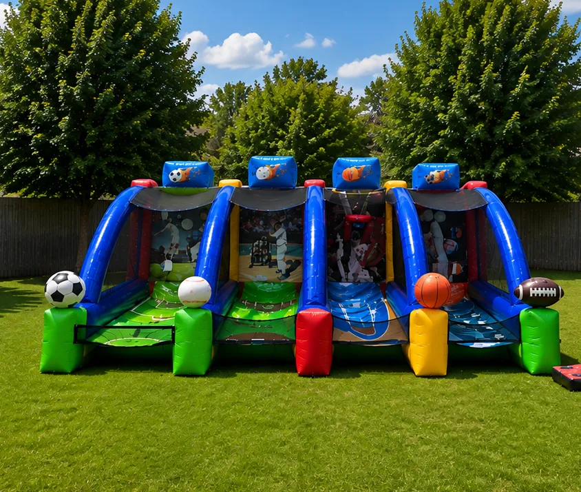 Giant 4-In-One Inflatable Sports Center