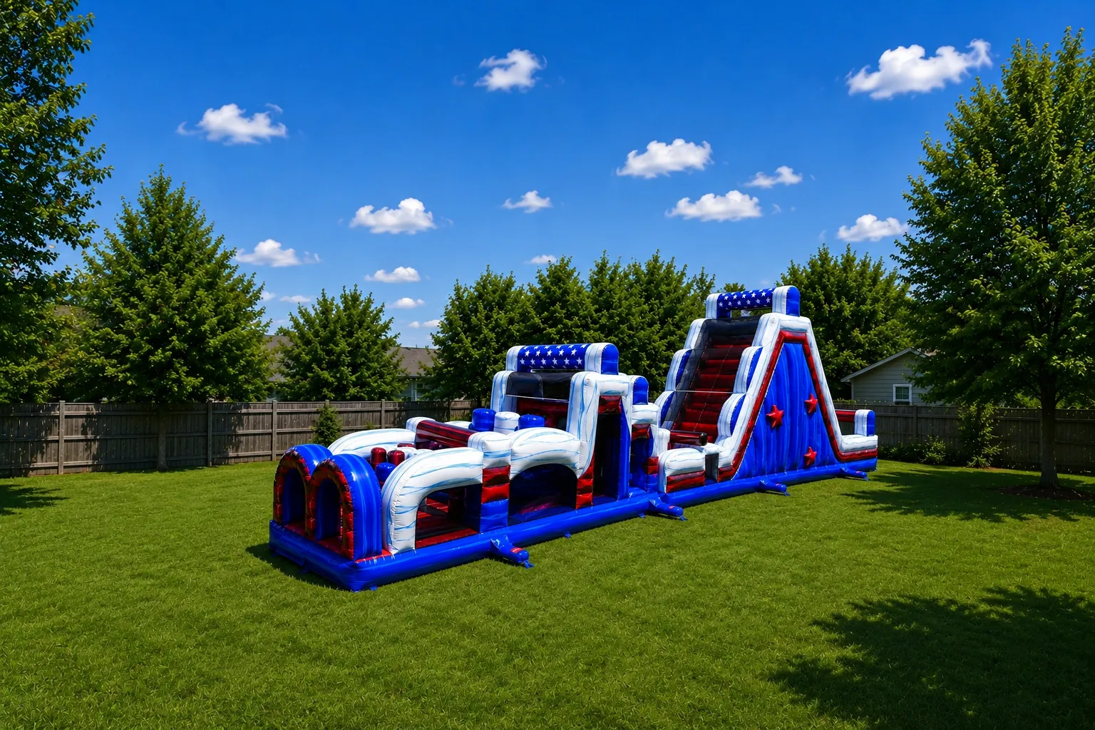 80ft All American Challenge Obstacle Course