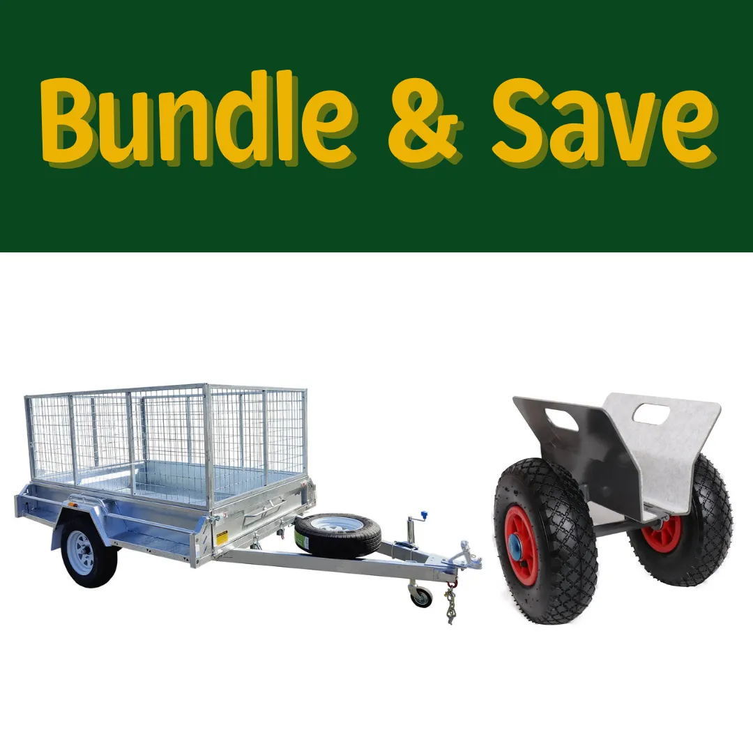 Panel Dolly & Cage Trailer Bundle