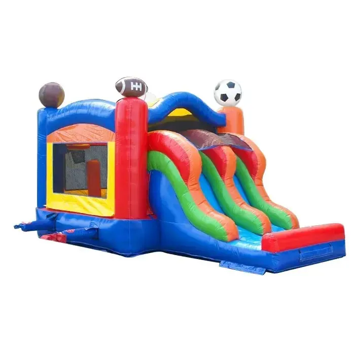 Sports Bounce House Slide Combo