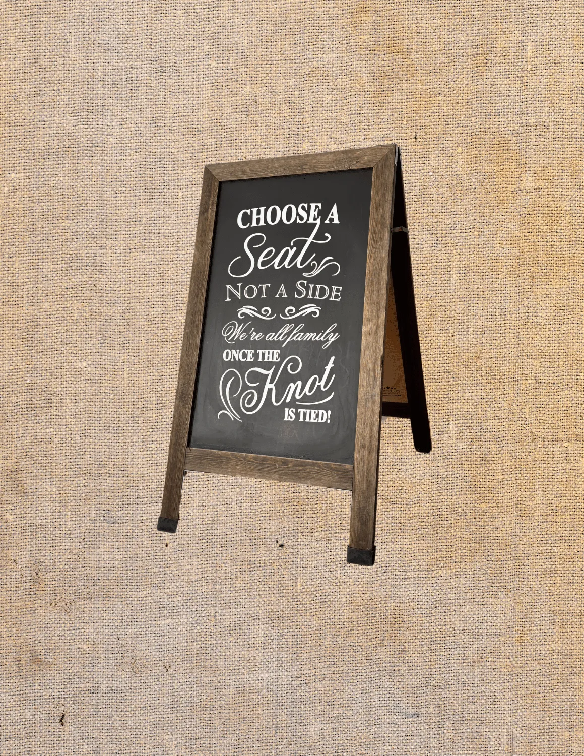 Choose a Seat, Not a Side