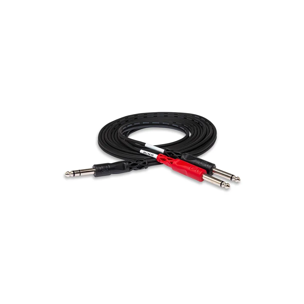 1/4" TRS to Dual 1/4" TS Insert Cable (1 metre)