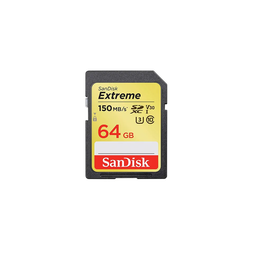 SanDisk 64GB Extreme SDXC UHS-I Memory Card