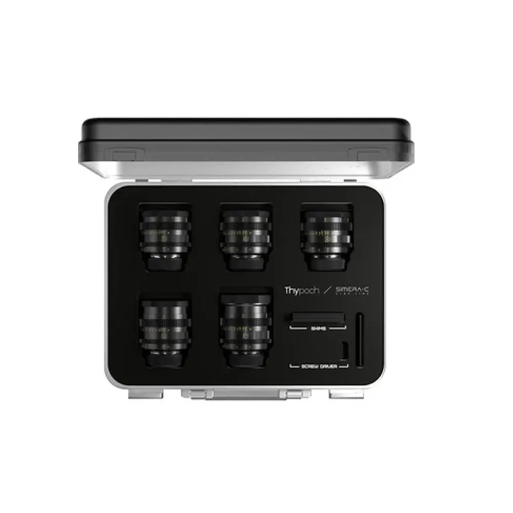 Thypoch Simera-C Cine 5-Lens Kit (21, 28, 35, 50 & 75mm) Leica (M-Mount)