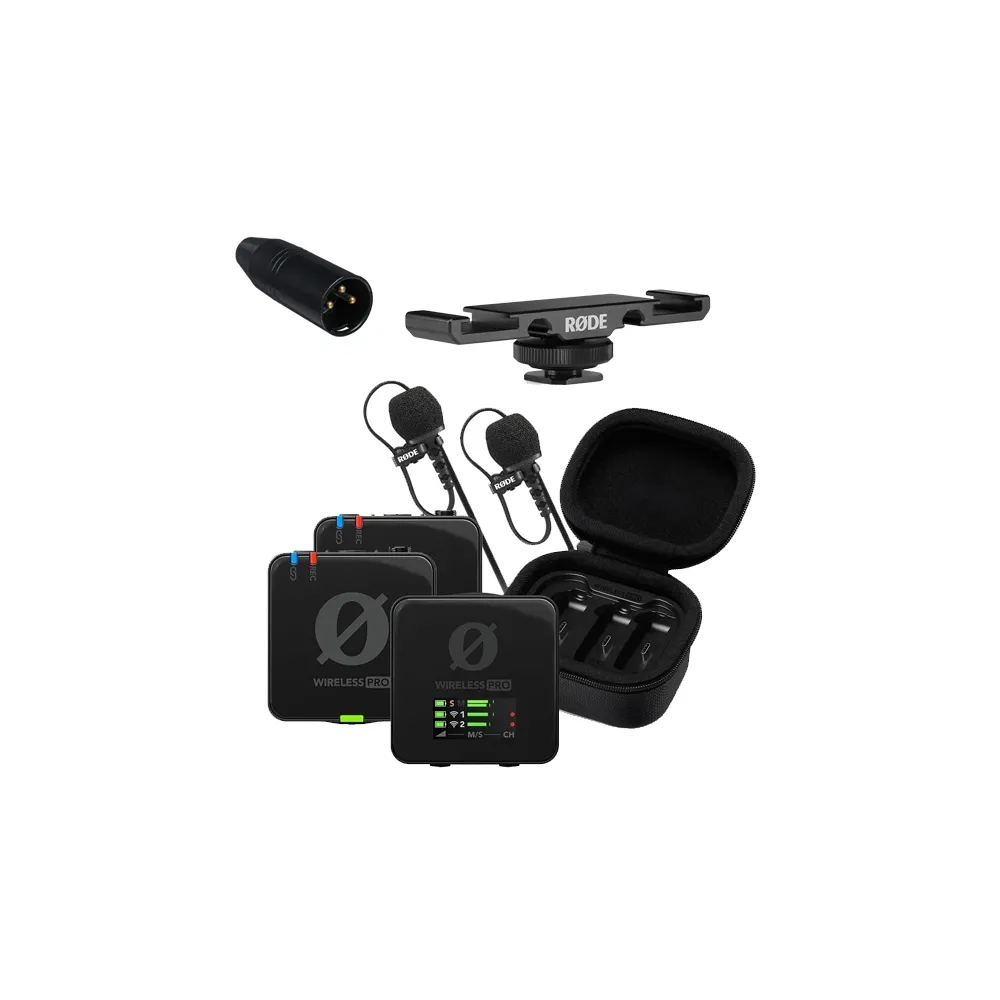 RØDE Wireless Pro Compact Dual Microphone Kit