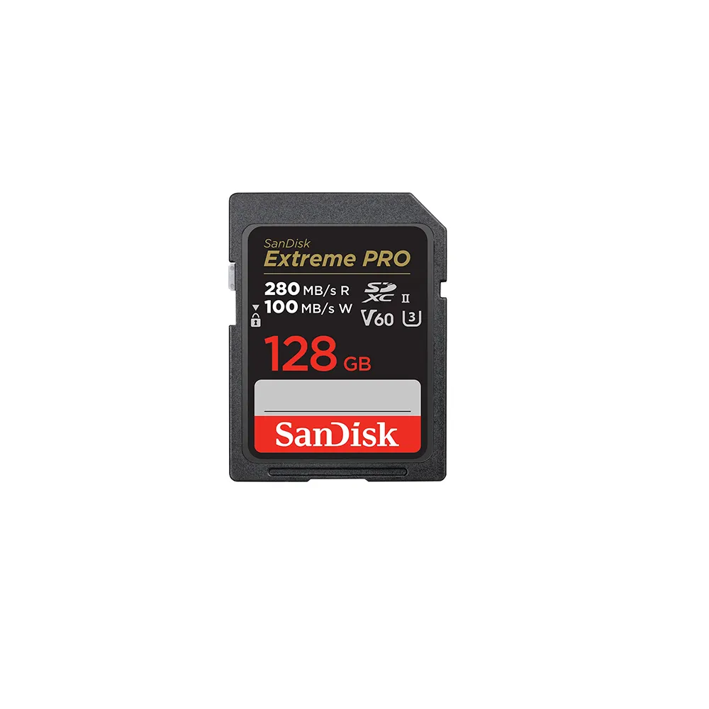 SanDisk 128GB Extreme PRO SDXC UHS-II Memory Card