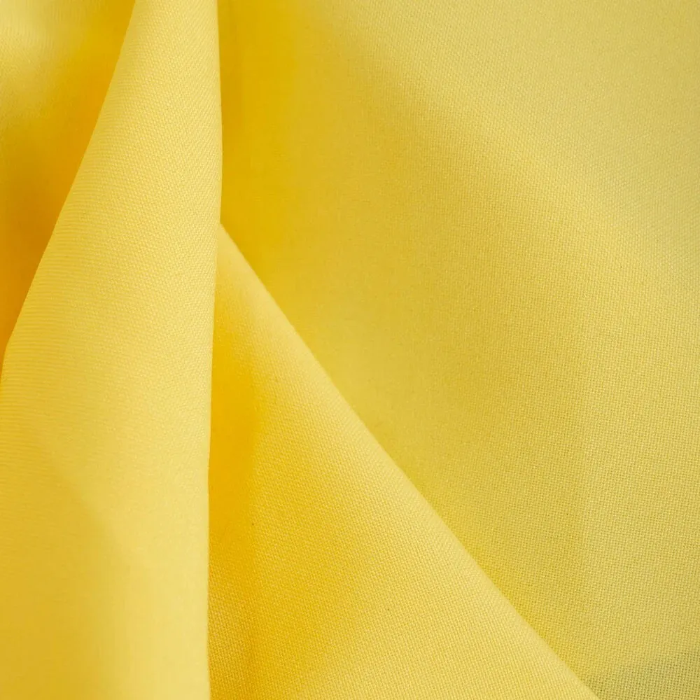 Yellow Poly Poplin Linens