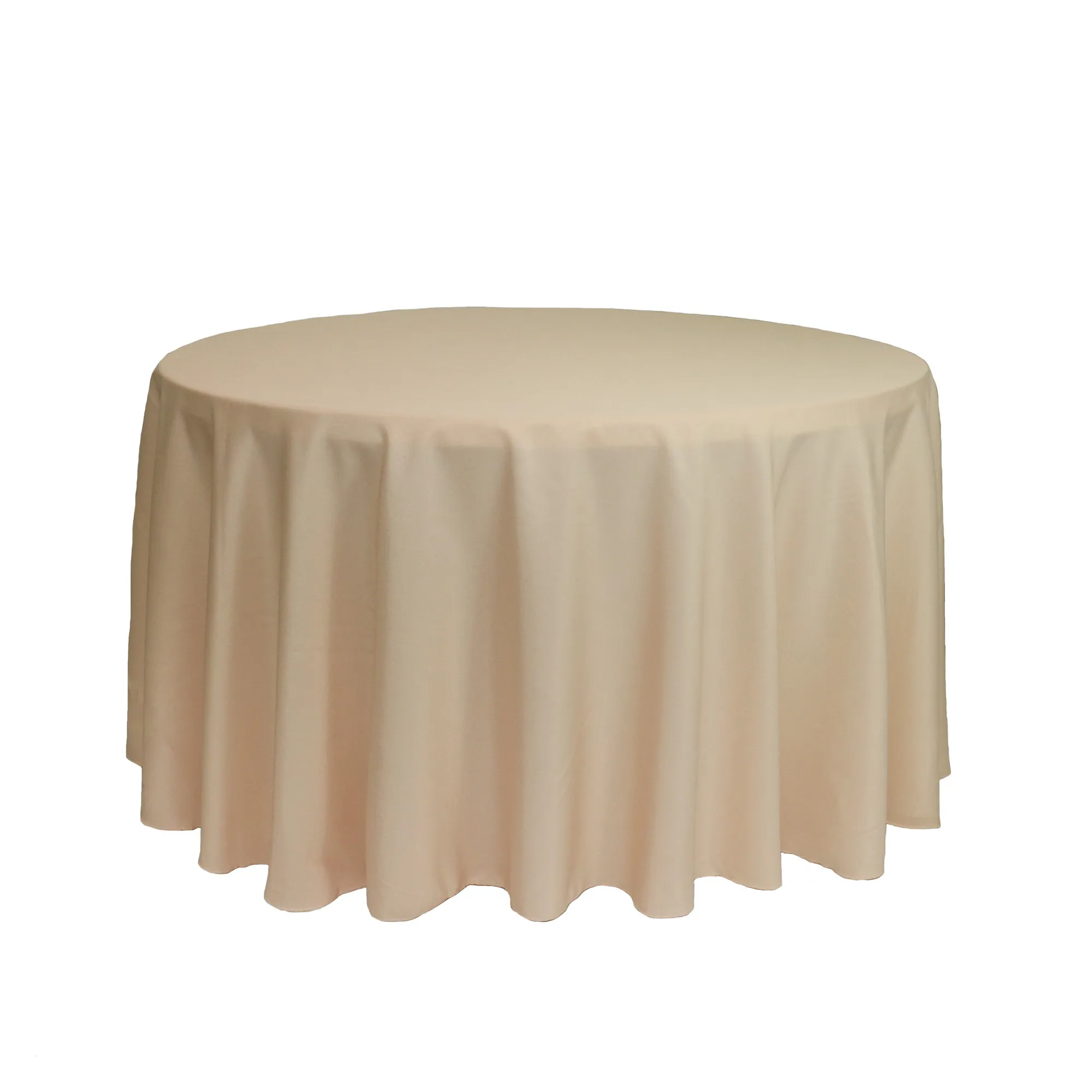Beige Poly Poplin Linens