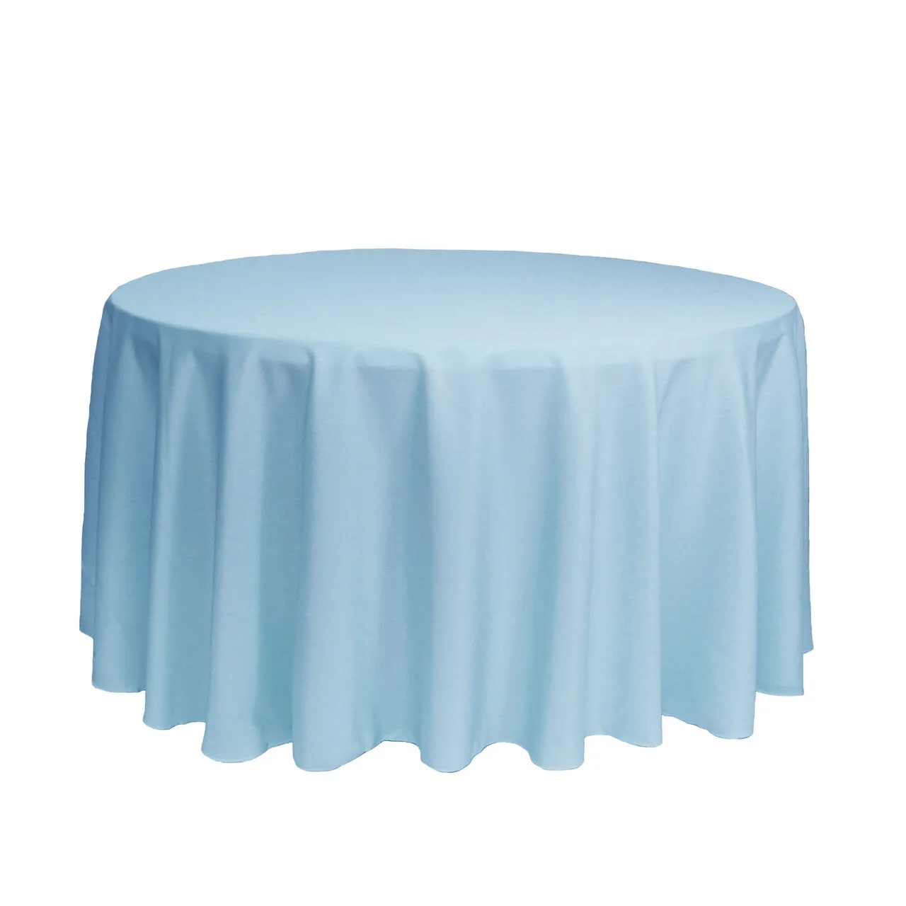 Light Blue Poly Poplin Linens