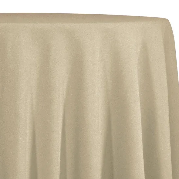 Beige Poly Poplin Linens