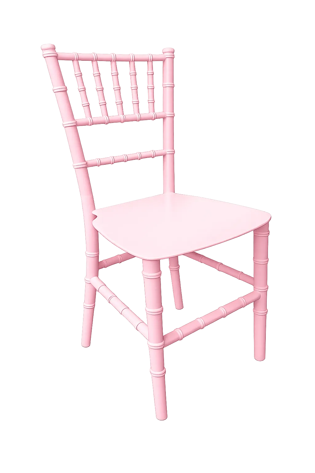 Children's Pink Resin Chiavari Chair