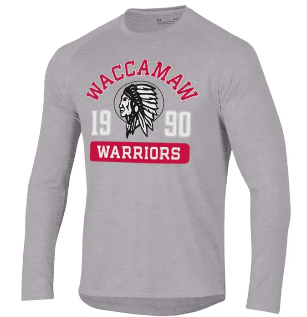 Under Armour Waccamaw Tech Grey Long Sleeve Tee