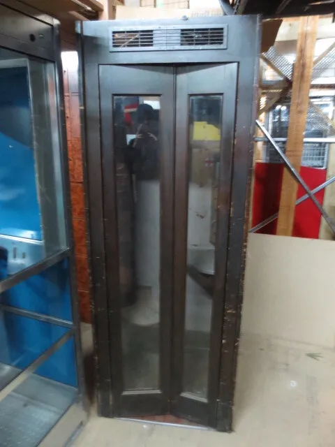 Telefonzelle 40er Jahre Holz